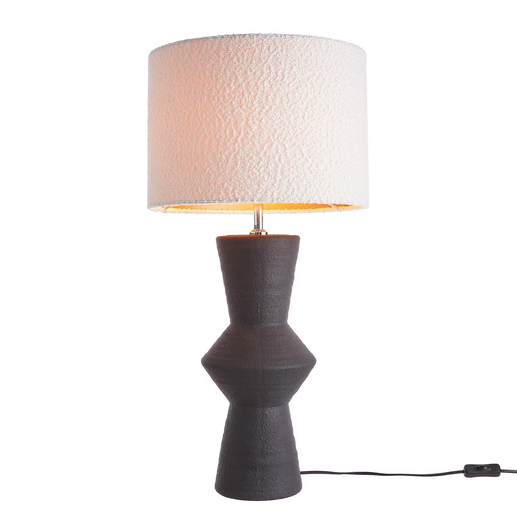 FREJA Tischleuchte - Keramik / Polyester / Polyacryl / Eisen  - 1-flammig