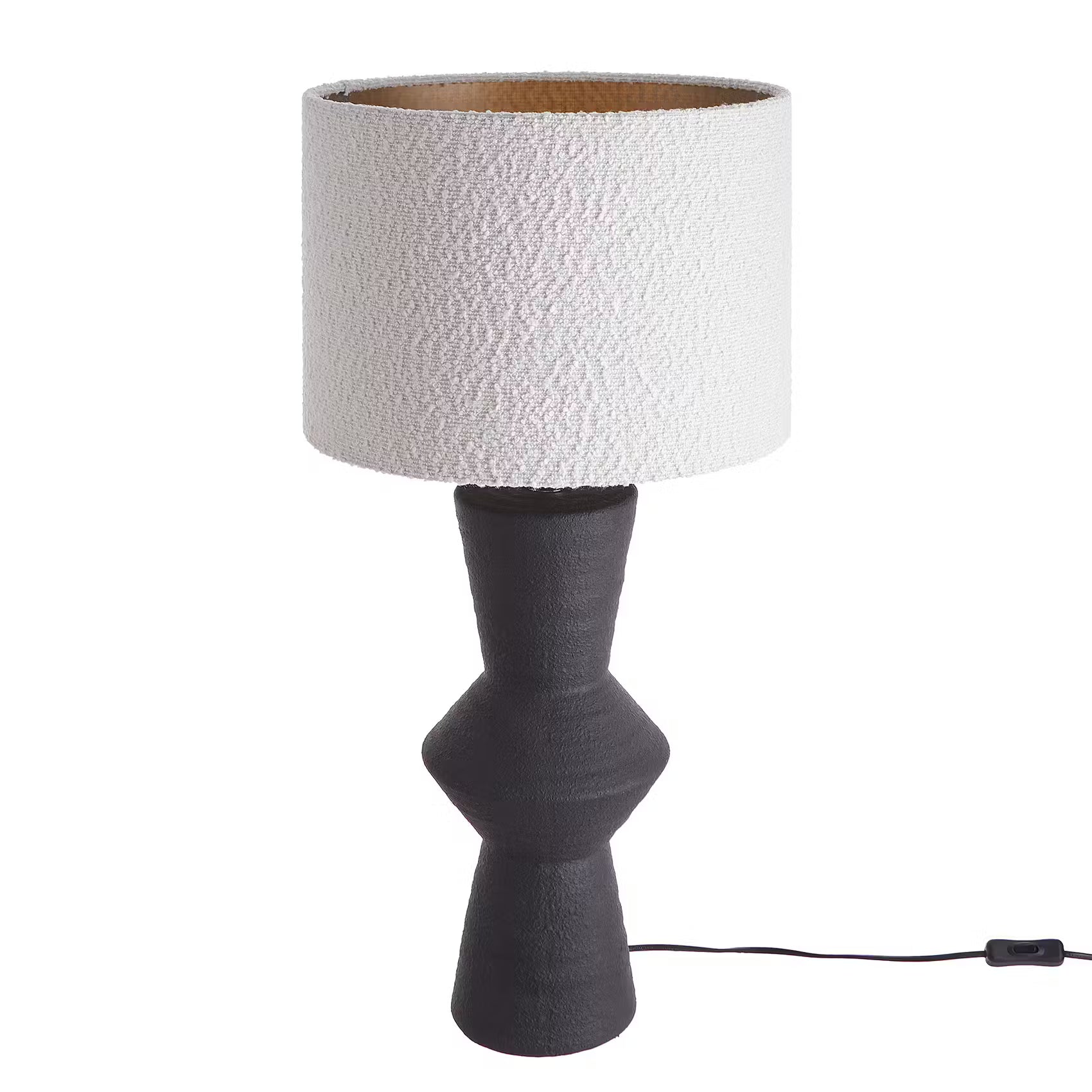 FREJA Tischleuchte - Keramik / Polyester / Polyacryl / Eisen  - 1-flammig