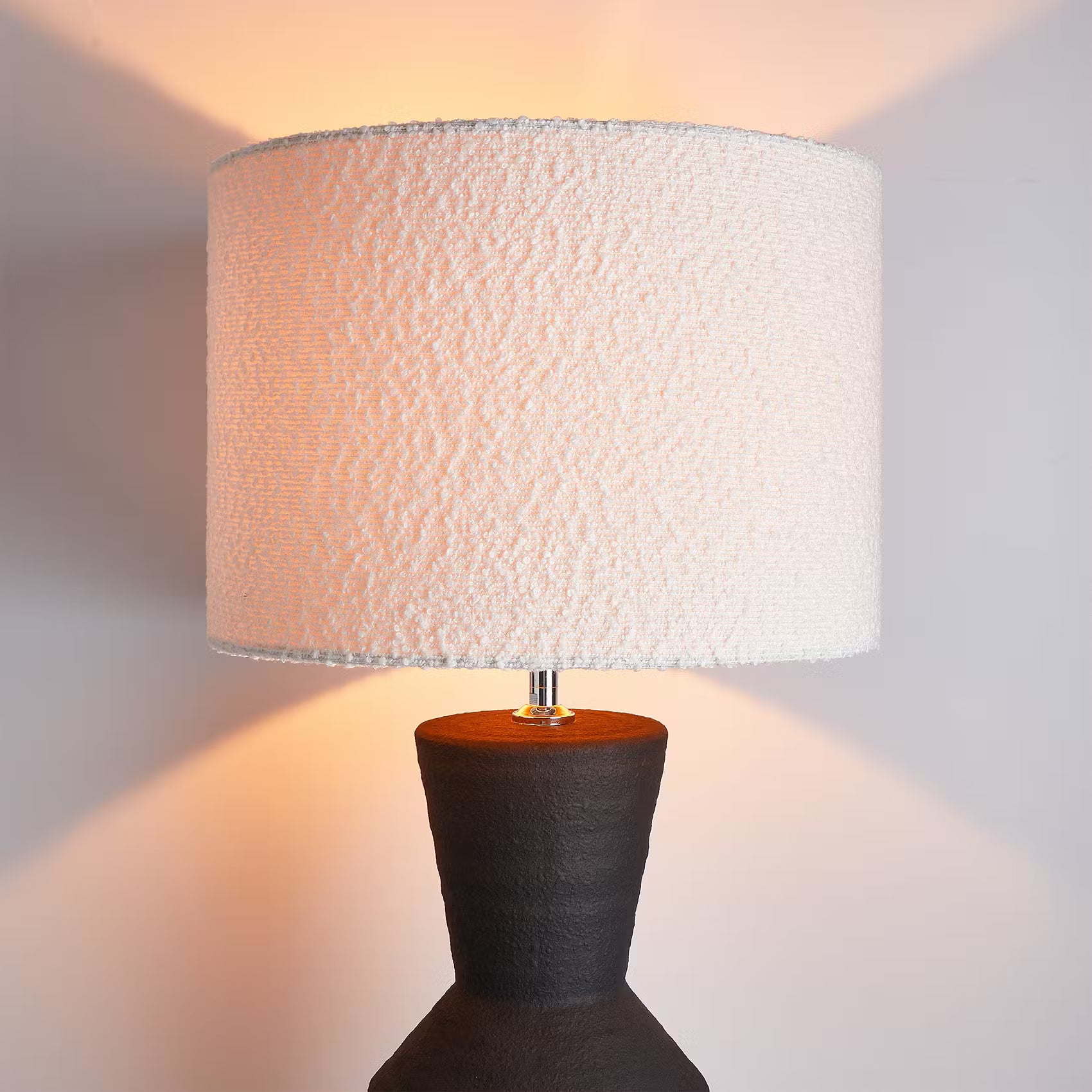 FREJA Tischleuchte - Keramik / Polyester / Polyacryl / Eisen  - 1-flammig