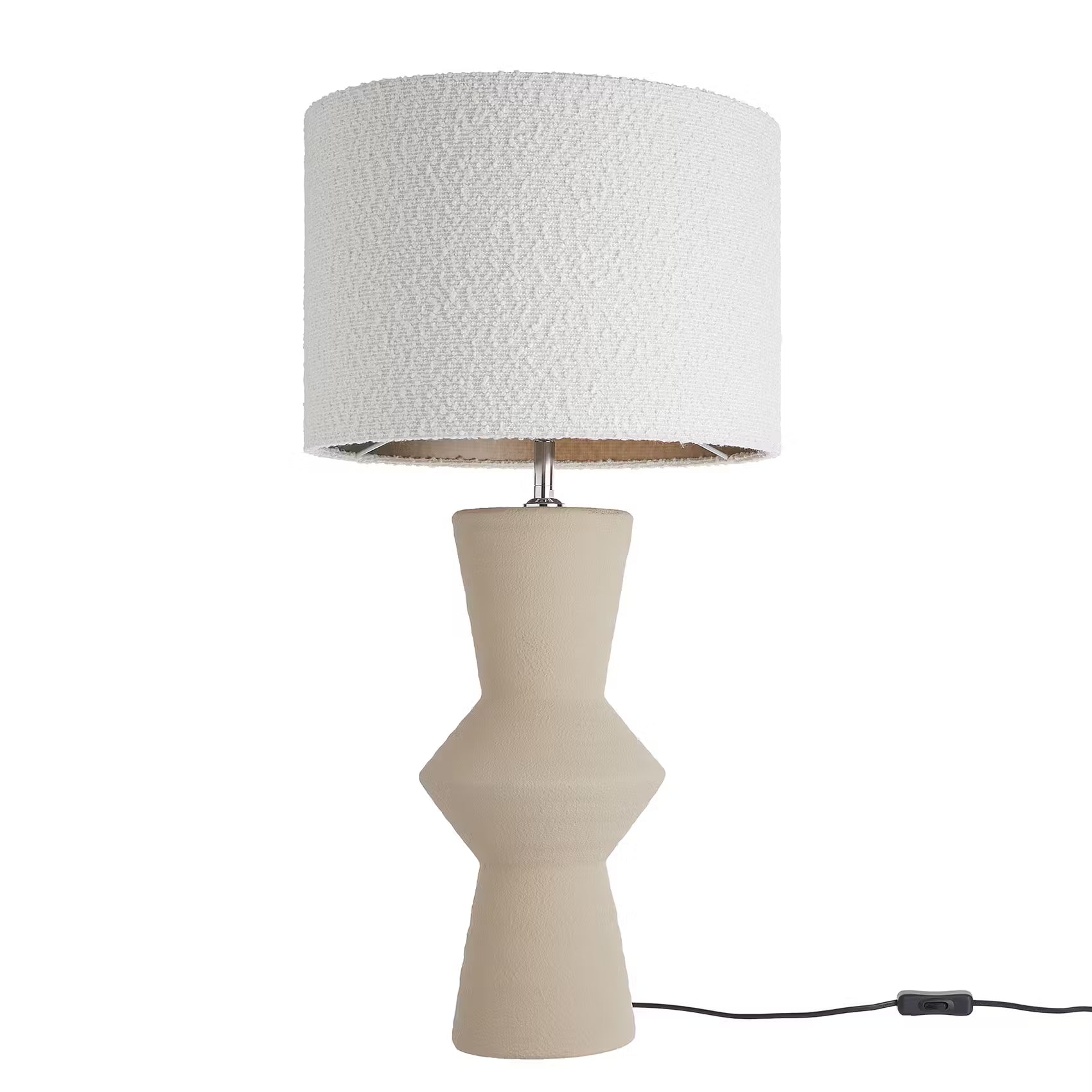 FREJA Tischleuchte - Keramik / Polyester / Polyacryl / Eisen  - 1-flammig