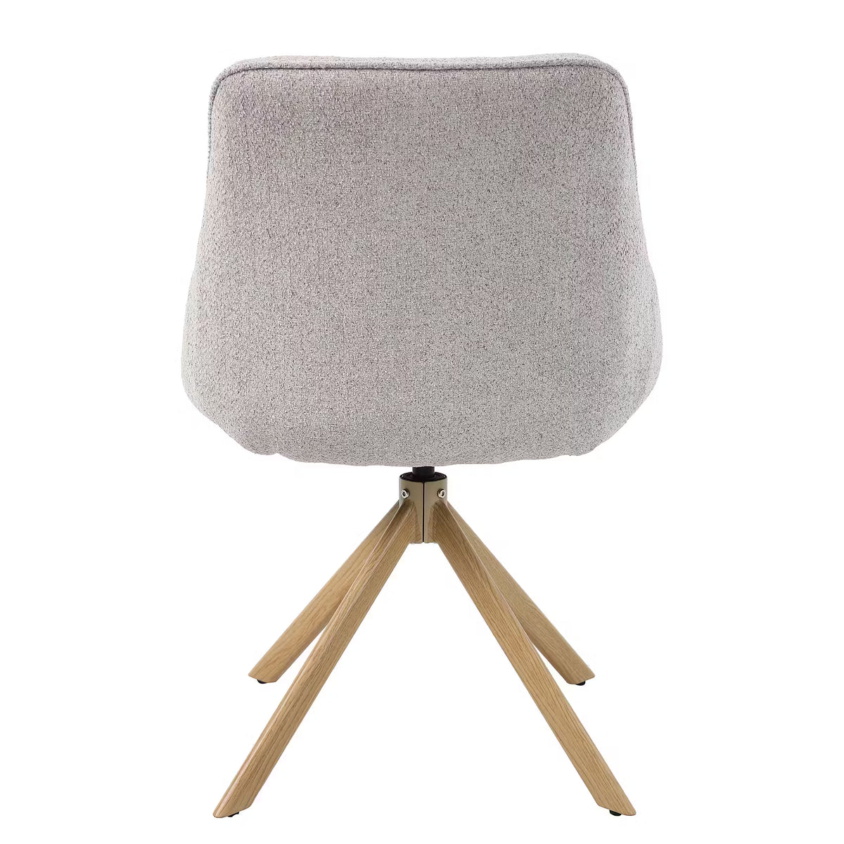 NEW MODERN Esszimmerstuhl - Stahl/Polyester - Beige