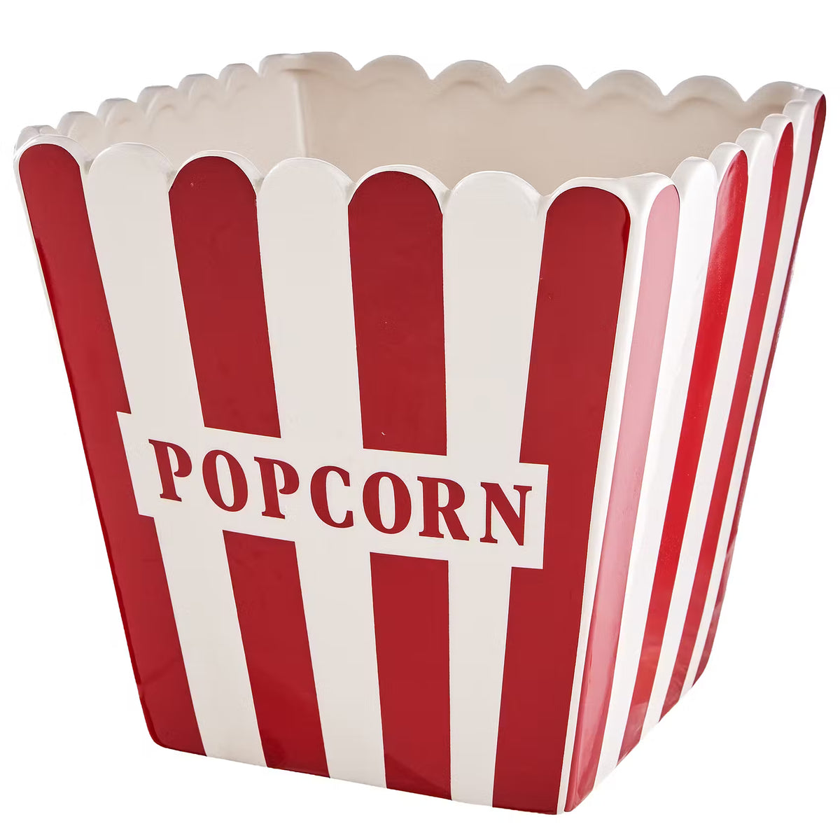 MOVIE TIME Popcorn-Schüssel - Dolomit - Rot/Weiß