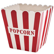 MOVIE TIME Popcorn-Schüssel - Dolomit - Rot/Weiß