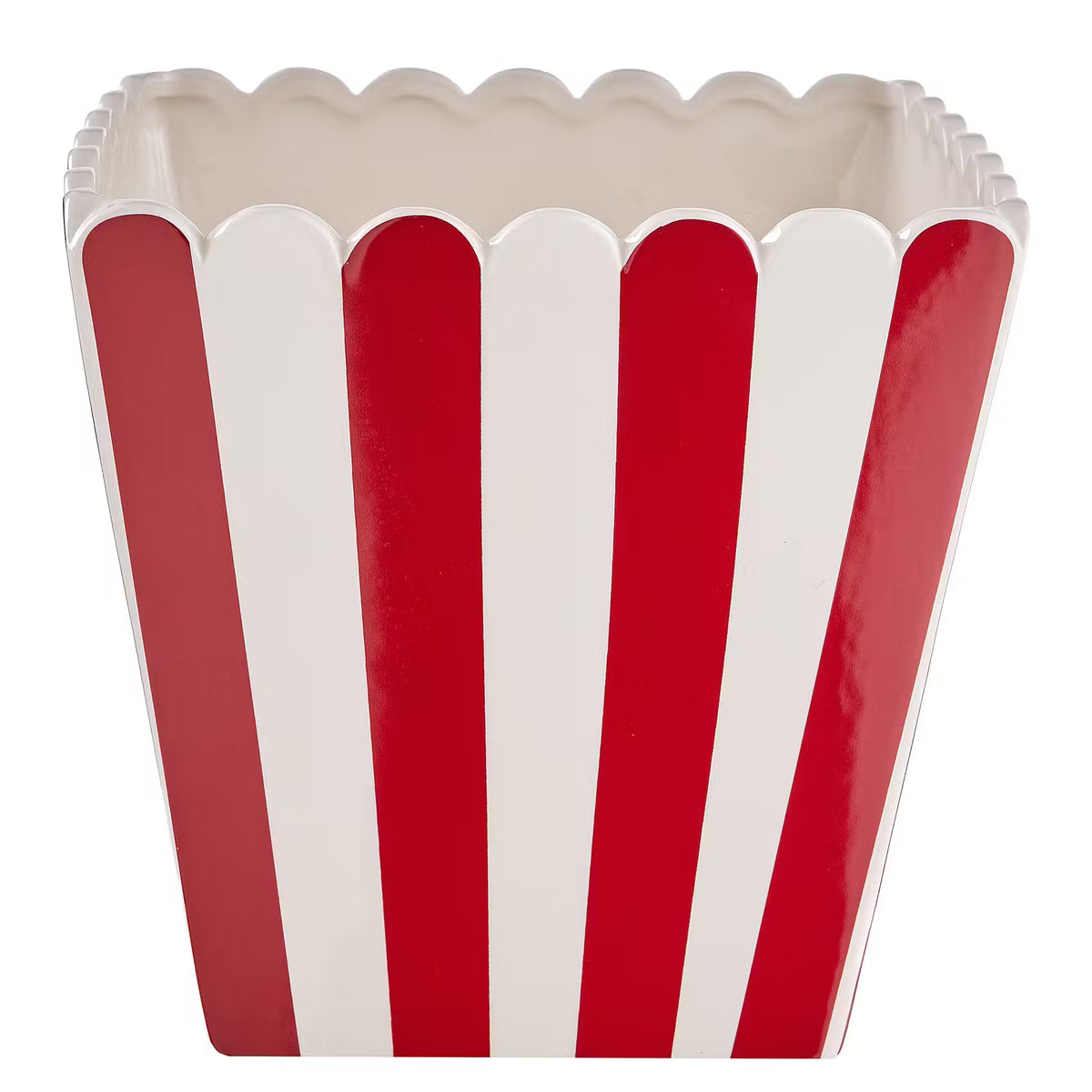 MOVIE TIME Popcorn-Schüssel - Dolomit - Rot/Weiß