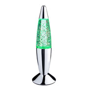 LITTLE FLOW LED Glitter-Objekt - ABS/Glas - Silber