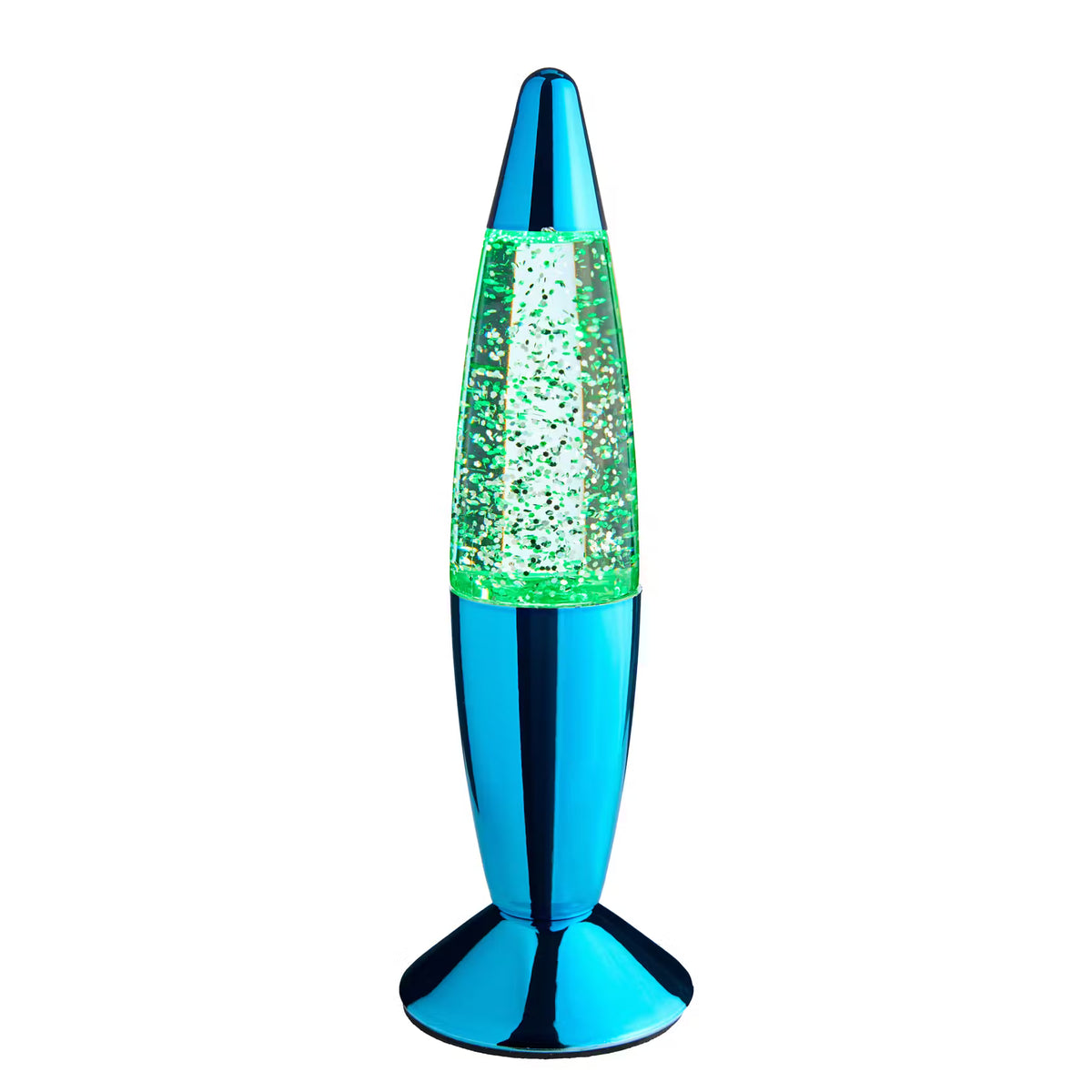 LITTLE FLOW LED Glitter-Objekt - ABS/Glas - Blau