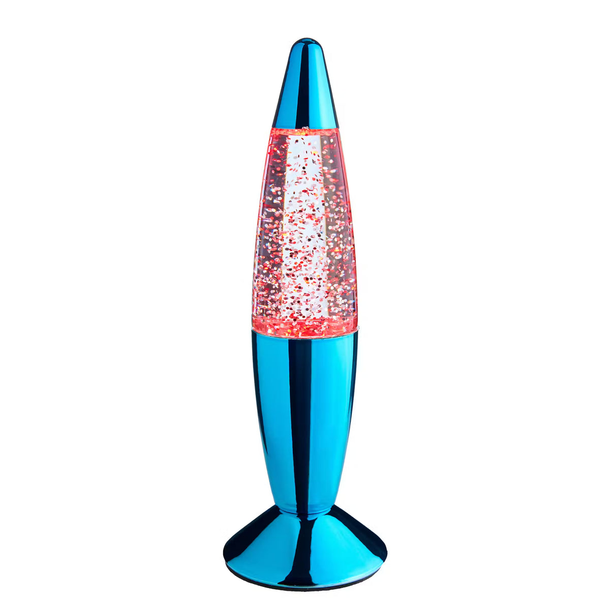 LITTLE FLOW LED Glitter-Objekt - ABS/Glas - Blau