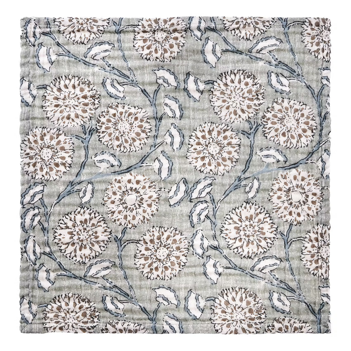 WINTER GARDEN Serviette 6er-Set - Baumwolle - Grün
