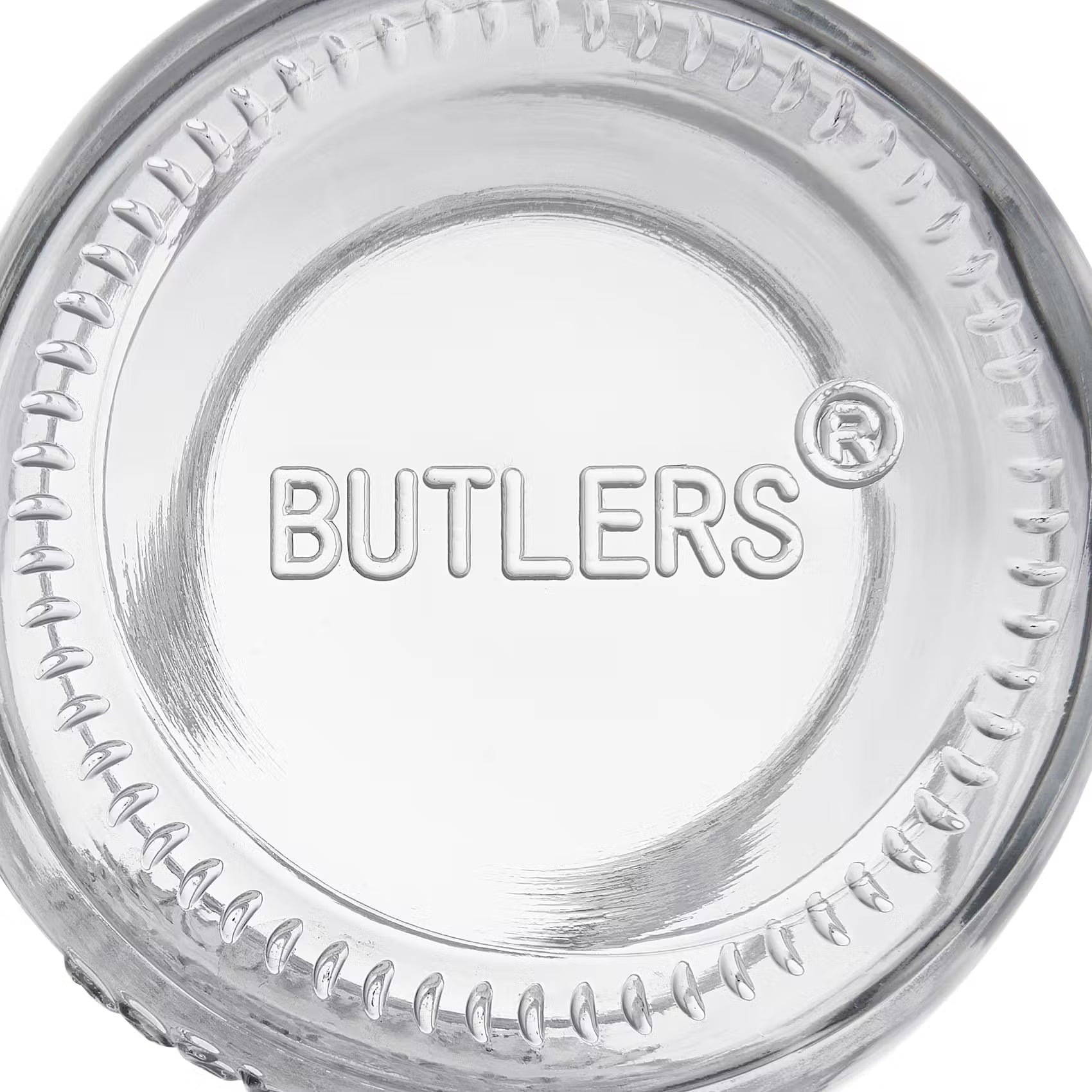 MASON'S Aufbewahrungsglas 6er-Set - Klarglas, Aluminium - Transparent - Fassungsvermögen: 0.22 L