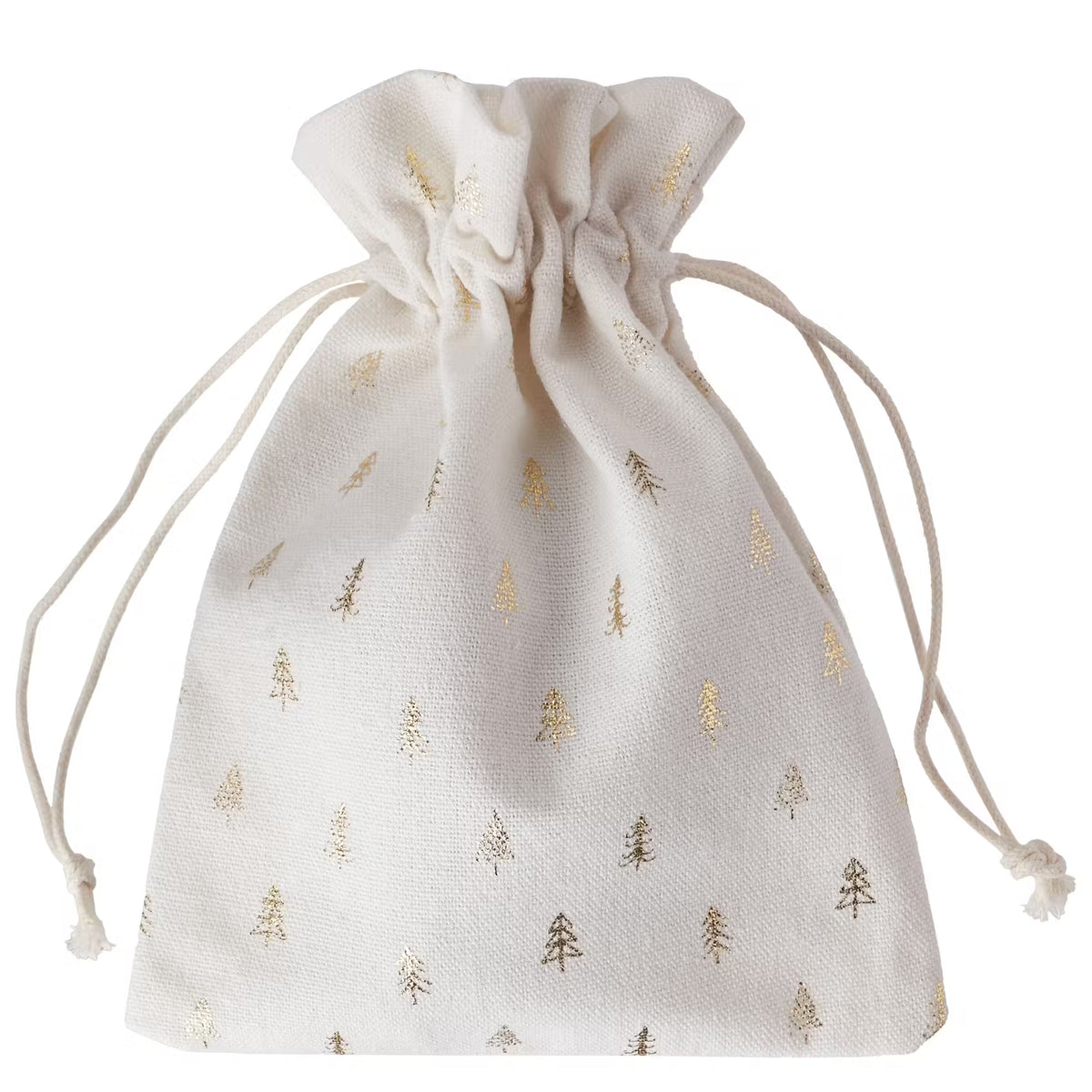 PACK-A-BAG Geschenke-Säckchen Tanne 6er-Set - Baumwolle - Creme