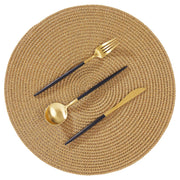 AMBIENTE Platzset 4er-Set - Polypropylen - Goldbraun