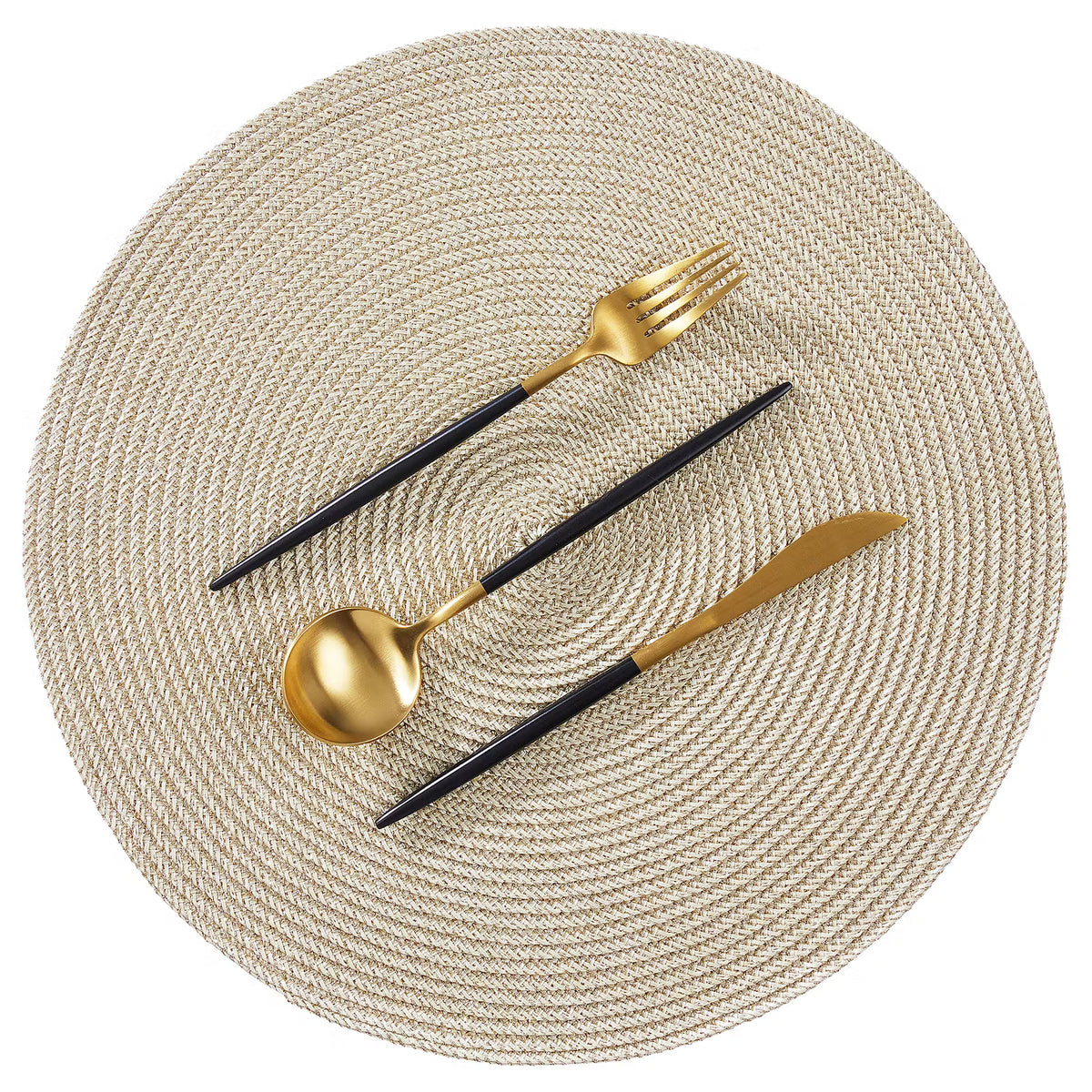 AMBIENTE Platzset 4er-Set - Polypropylen - Gold