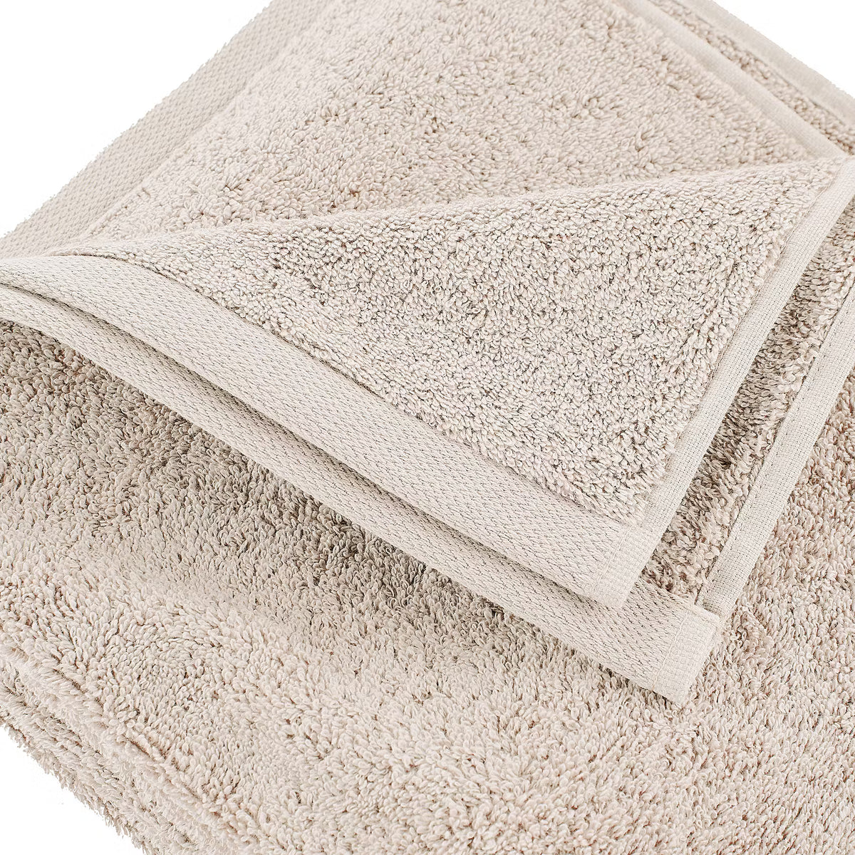 FABULOUS Gästehandtuch 4er-Set - Baumwolle - Beige