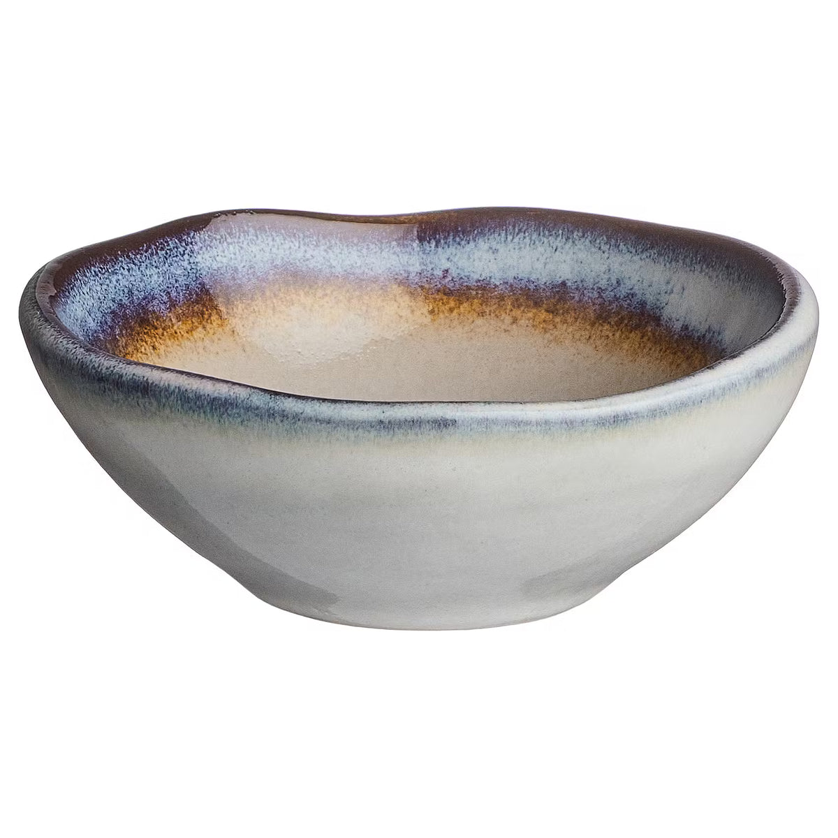 ARTISAN Dipschale 6er-Set - Steinzeug - Grau / Blau
