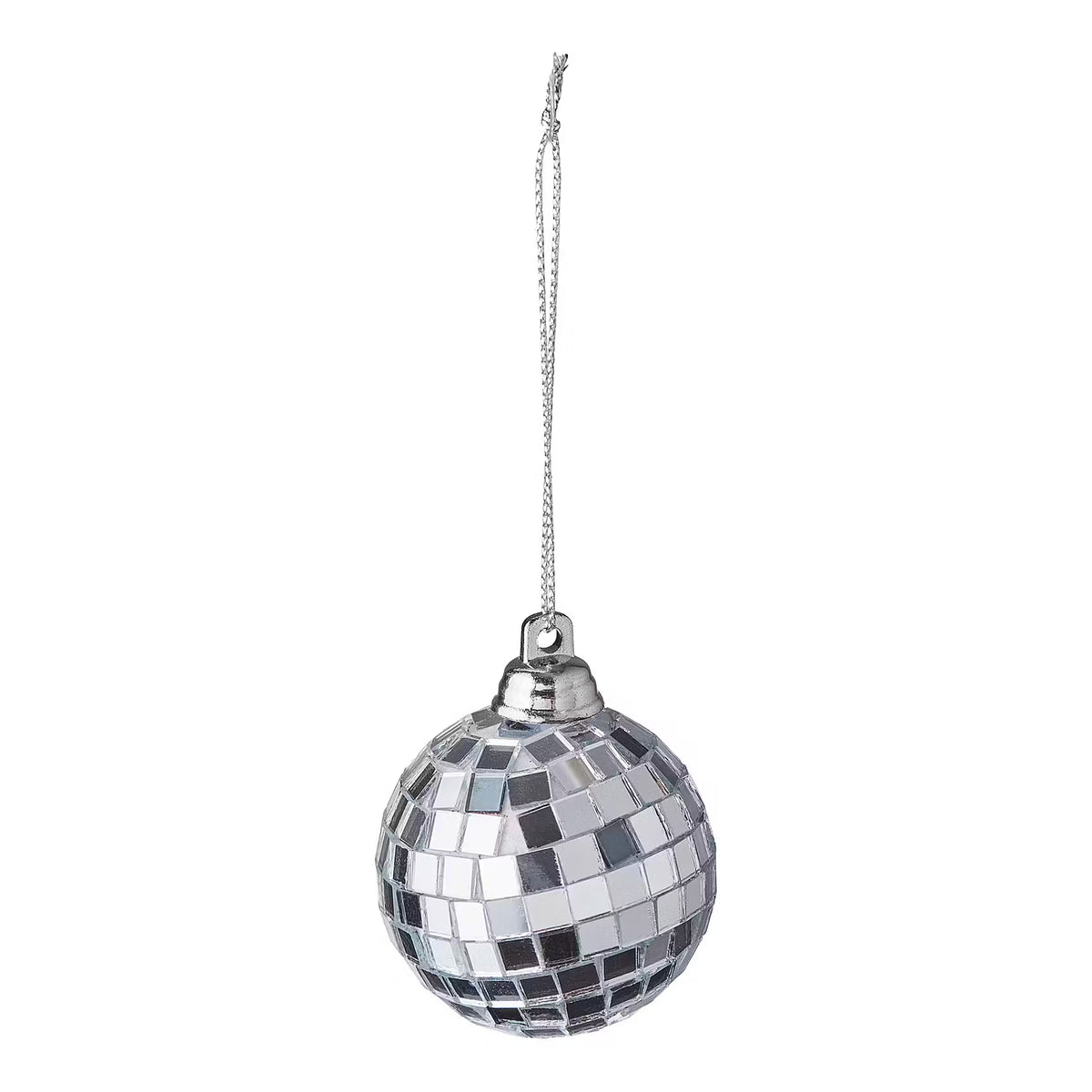 DISCO Spiegelkugel 6er-Set - Kunststoff - Durchmesser: 5 cm