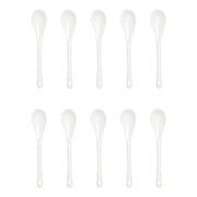 EGG Eierlöffel 10er-Set - Porzellan - Weiß